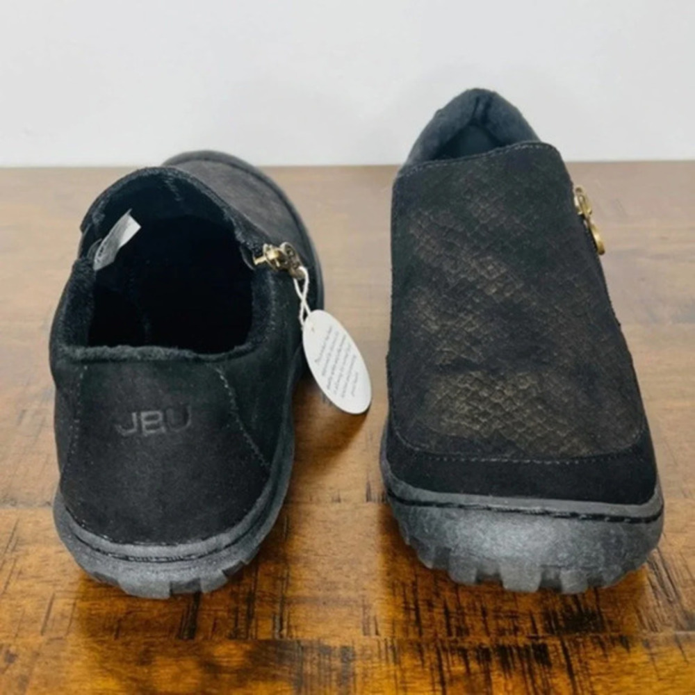 JBU by Jambu Cranberry Memory Foam Faux Fur Lining Casual Slip On Shoes Size 7.5 - Picture 5 of 8